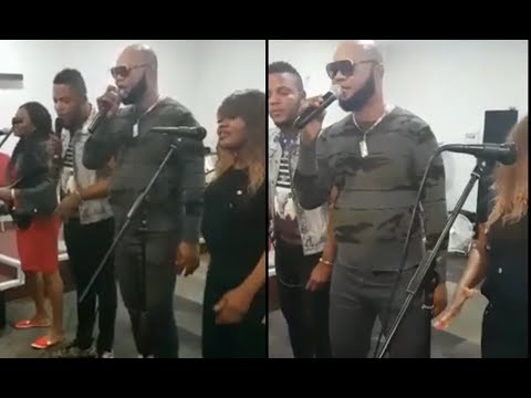 Pathy Luboya ces derniers moments pendant la repetition a l’église Bima...!