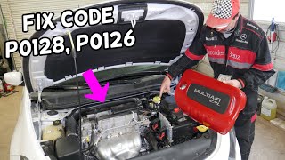 CODE P0128 P0126 DODGE DART, CHRYSLER 200, JEEP CHEROKEE COMPASS RENEGADE, RAM PROMASTER CITY FIAT