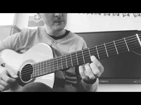 Lekcia gitary ako používať všetkých 12 tónov napr v C dur.