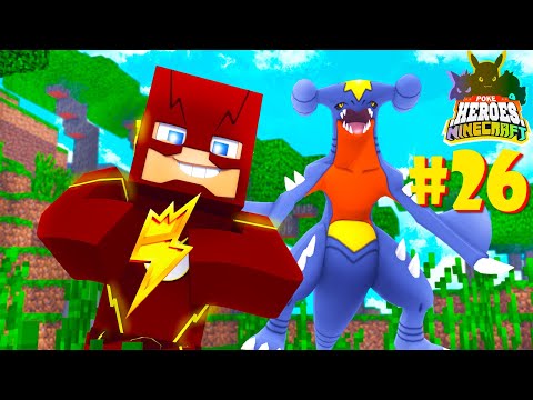 ENFRENTAMOS O GINÁSIO ELÉTRICO | Minecraft POKÉHEROES #26