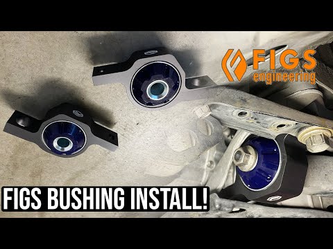 FIGS LCA Front Bushings Install & First Drive Thoughts | Lexus IS250