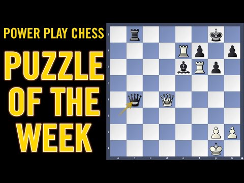 Chess puzzle of the week -  WHITE TO PLAY | Maxim Dlugy vs Friso Nijboer, Wijk-aan-Zee 1990