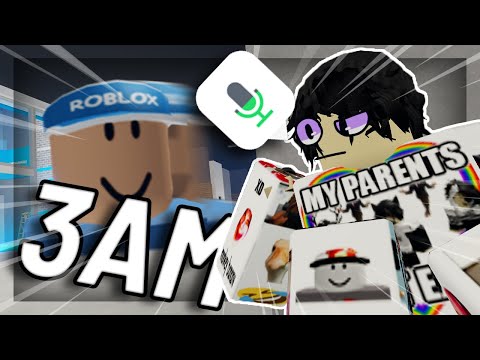 EVADE VC At 3AM Is CRAZY! | ROBLOX