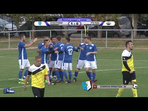 GYÓGYFÜRDŐ HARKÁNY -  PTE PEAC PANNON ÁSVÁNY   1 - 2 (1 - 1)