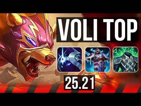 VOLIBEAR vs CHO'GATH (TOP) | 53k DMG, 800+ games | EUW Master | 25.21