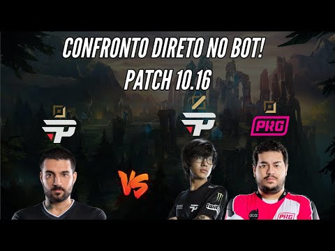 BRTT VS GARO E TINOWNS CONFRONTO DIRETO ADC! - REPLAYS LEAGUE OF LEGENDS