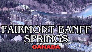 Inside Fairmont Banff Springs Hotel Alberta Canada Castle in the Rockies Shot on