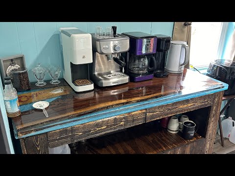 Epoxy Coffee Bar