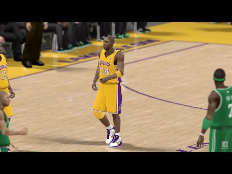 NBA 2K12 - LA Lakers vs Boston Celtics (1080p60fps)