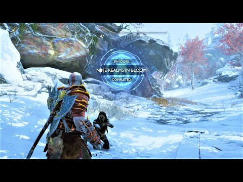 God of War Ragnarok: Nine Realms in Bloom - All Flower Locations