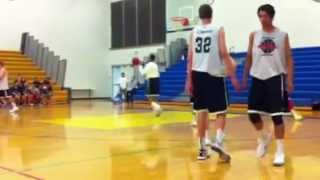 Elijah Brown and Mater Dei Warm Ups