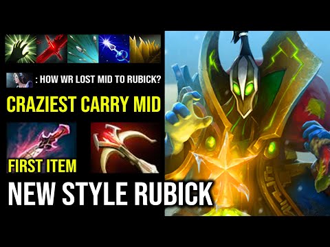 CRAZIEST MID RUBICK EVER!!! New Style Carry First Item Witch Blade 100% Counter All Ganker DotA 2
