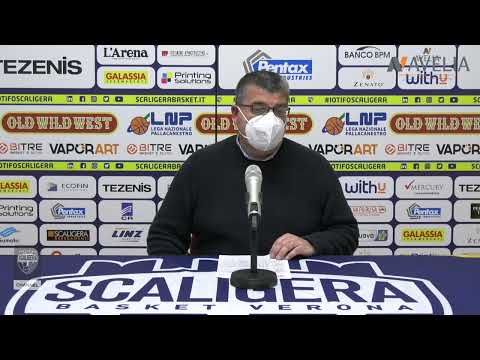 Coach Ramagli dopo la vittoria contro Scafati