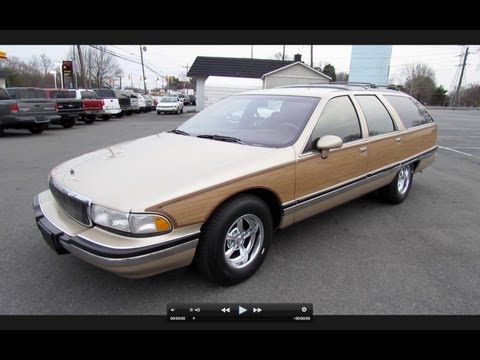 1994 Buick Roadmaster Estate Wagon Start Up, Exhaust, and In Depth Review
