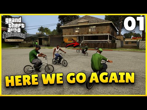 GTA SAN ANDREAS DEFINITIVE EDITION - Gameplay Walkthrough - Ep1 - [FullHD 60FPS PC]