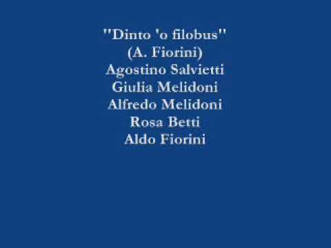Dinto 'o filobus - A. Salvietti / G. Melidoni / A. Melidoni / R. Betti / A. Fiorini / Baldassarre
