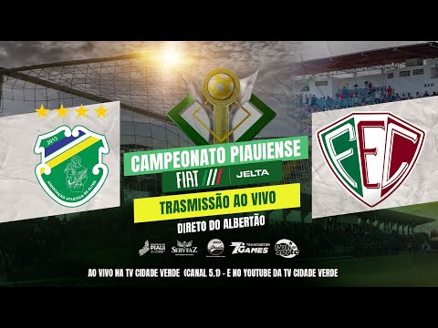 Altos x Fluminense | AO VIVO | Piauiense 2026 - 3ª rodada