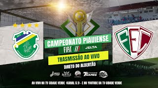 Altos x Fluminense | AO VIVO | Piauiense 2026 - 3ª rodada