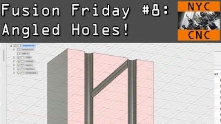 Fusion Friday #8: Angled Holes & Section Views!