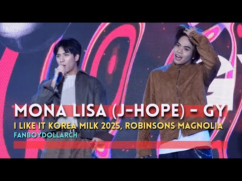 MONA LISA (J-HOPE) - GY Fancam - 250614 I LIKE IT KOREA MILK, Robinsons Magnolia - Fan Boy Doll Arch