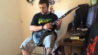 DREAMSHADE - Degeneration (Guitars lead cover) by Tony SH