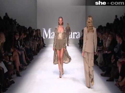 MaxMara 2010 Spring fashion show