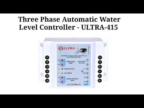 ELPRO CONTROLS Three Phase Automatic Water Level Controller ULTRA-415 Installation