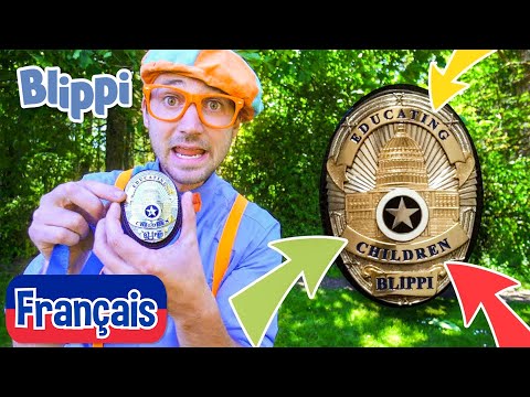Blippi en français - Blippi devient policier | Vidéos éducatives pour les enfants