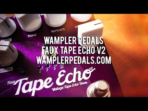 Wampler Faux Tape Echo V2 2016 - Purple image 5