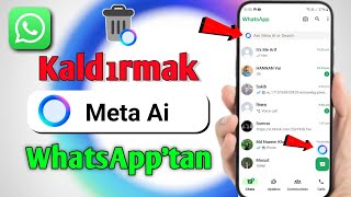 WhatsApp'tan Meta Yapay Zeka Nasıl Kaldırılır (2025) | WhatsApp'ta Met