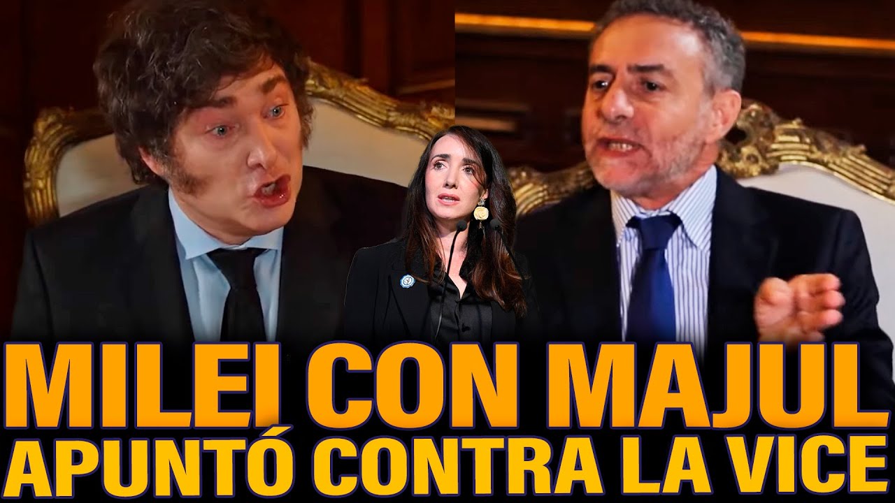 ¡MILEI EN VIVO! CON MAJUL