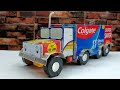 DIY Making Colgate Toothpaste Truck With Colgate Box And Matchboxes