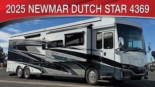 A preview image of the linked video showcasing 2025 Newmar Dutch Star 4369