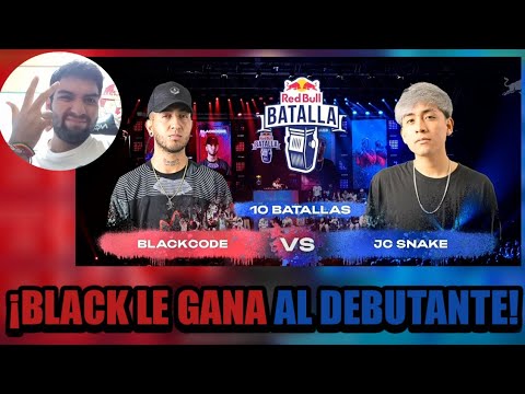 BLACK BAJA AL DEBUTANTE!! | REACCIÓN A BLACK CODE VS JC SNAKE RED BULL PERÚ 2023