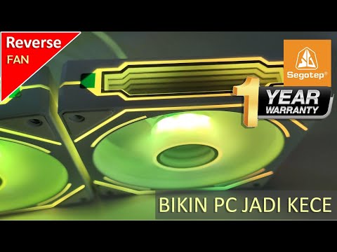 Fan Reverse PC Murah! Cuma 100 Ribuan | Segotep HB12 ARGB PWM Infitiy Mirror