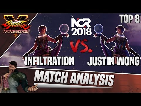 SFV AE Match Analysis: NorCal Regionals 2018 - Infiltration vs. Justin Wong
