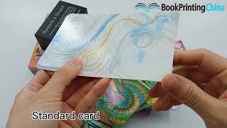 How to find high quality card set printing, cards decks printing, tarot cards printing in china?