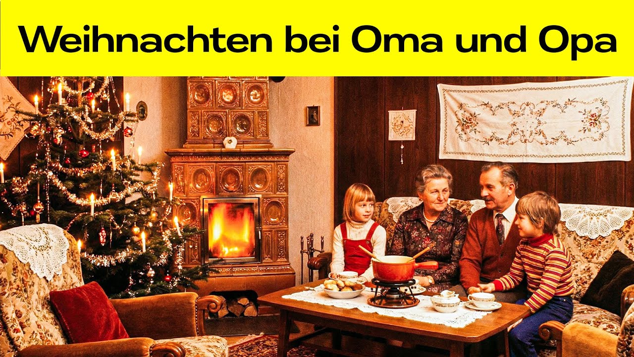Weihnachten bei Oma und Opa