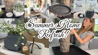 SUMMER DECORATE WITH ME 2024 | SUMMER DECOR IDEAS | SUMMER HOME REFRESH