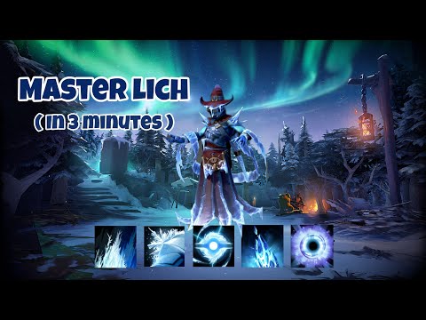 Master Lich in Just 3 Minutes – Tips & Tricks | Dota 2