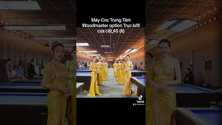 Máy Cnc trung tâm thay dao Option trục lưỡi cưa cắt 45 độ Woodmaster