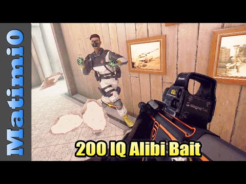 200 IQ Alibi Bait - Rainbow Six Siege