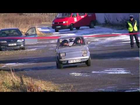 Adam Gawlak / Krystian Knapik  Fiat 126p - Super OeS "BARBÓRKA 2011" Biecz 11-12-2011