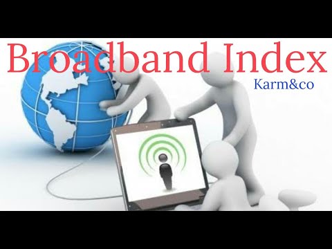 #Broadband Index | UPSC, PCS, SSC, RRBJE, NTPC, CGL | HIndi / English