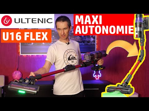 ✅ GRANDE AUTONOMIE À PETIT PRIX ✅ TEST ASPIRATEUR BALAI ULTENIC U16 ✅