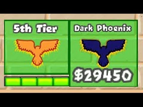 5th Tier Upgrades Mod - The Dark Phoenix! | Bloons TD Battles 5th Tier Wizard! (BTD Battles)