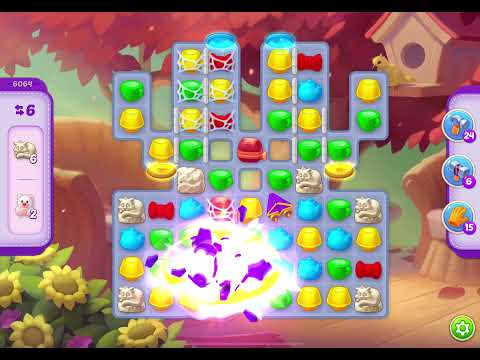 HomeScapes Level 6064 no boosters (13 moves)