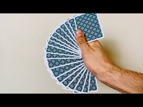 One Handed Card Fan Tutorial