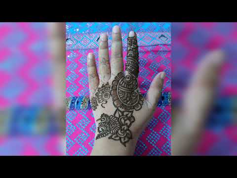 Floral Mehndi Design