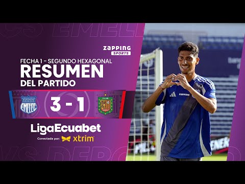 CS Emelec 3 - 1 Deportivo Cuenca  / Fecha 1 - Segundo Hexagonal  / Liga Ecuabet conectada por Xtrim